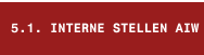5.1. INTERNE STELLEN AIW
